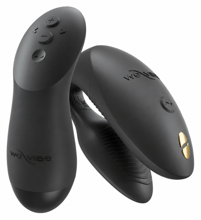 Párový vibrátor WE-VIBE CHORUS PRO PREMIUM saténovo čierny