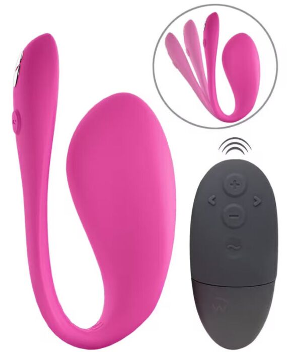 Vibračné vajíčko WE-VIBE JIVE 2, elektrická ružová