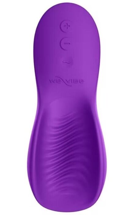 Párový vibrátor WE-VIBE Shared Touch, obojstranný, fialový