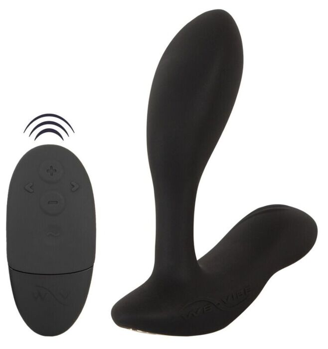 Masážer prostaty WE-VIBE VECTOR+ čierny s diaľkovým ovládaním