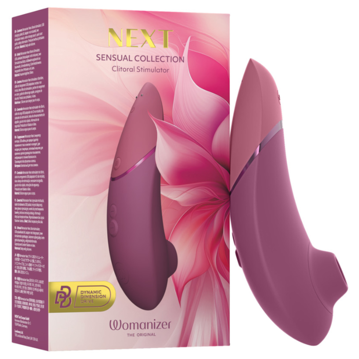 Klitorálny stimulátor WOMANIZER NEXT, 14 úrovní, púdrovoružový