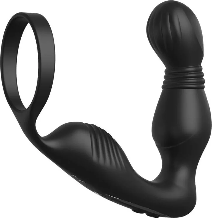 Masér prostaty Ass-Gasm Pro P-Spot Milker s krúžkom