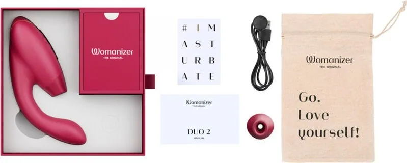 Obsah škatule Womanizer Duo 2
